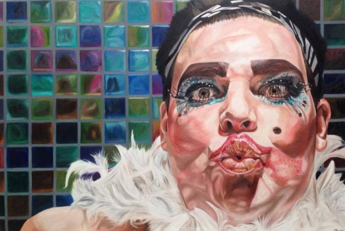 SAMANTHA PAYNE - "Craig". Oil on canvas, 180 x 120cm, 2013.